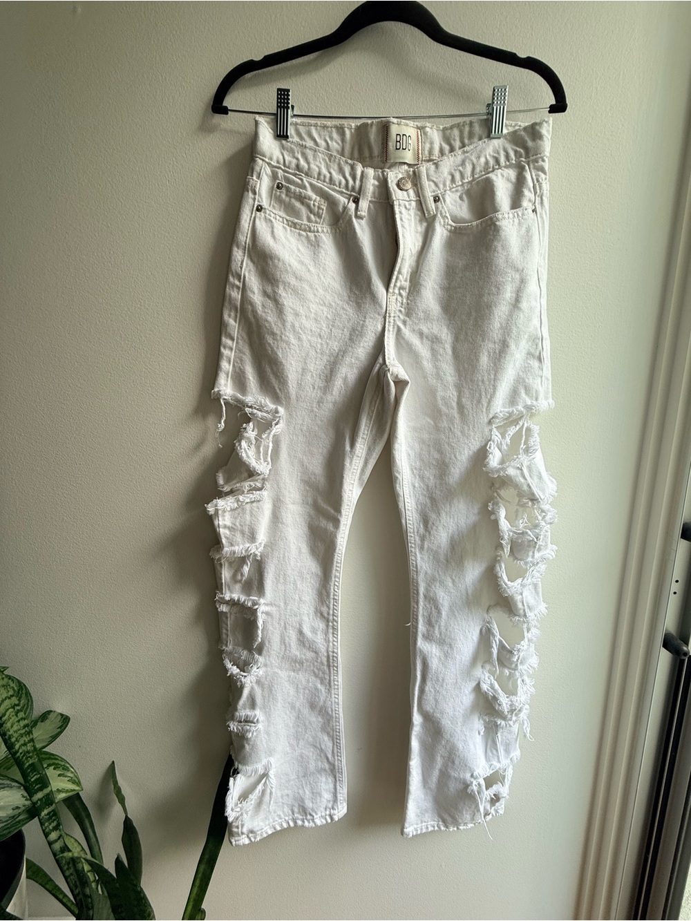 BDG Mid-Rise Cowboy Jean - Destroyed Denim - Picture 6 of 6